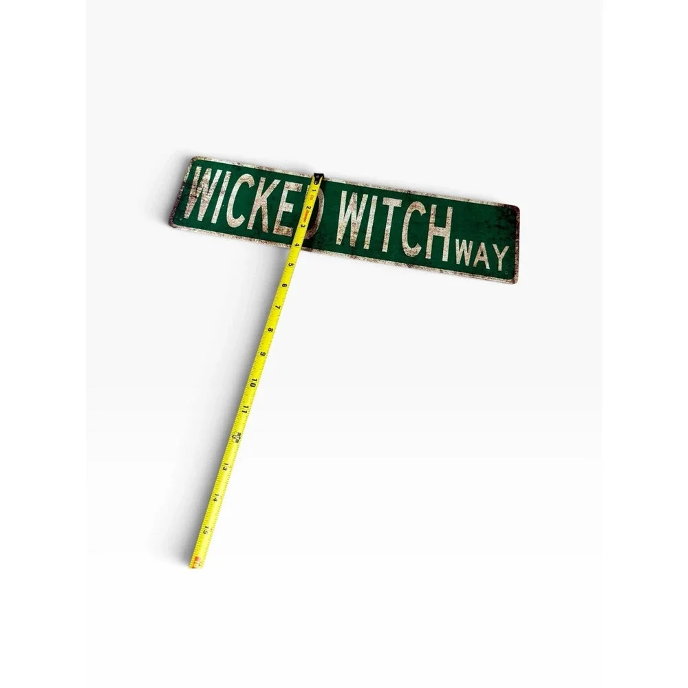 New Novelty Collectible Metal Sign WICKED WITCH WAY street sign